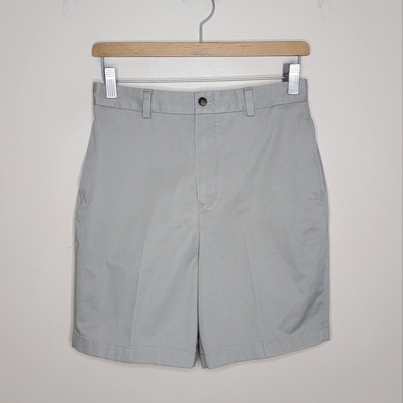 Brooks Brothers | Boys Khaki Uniform Dress Chino Shorts - Picture 1 of 4